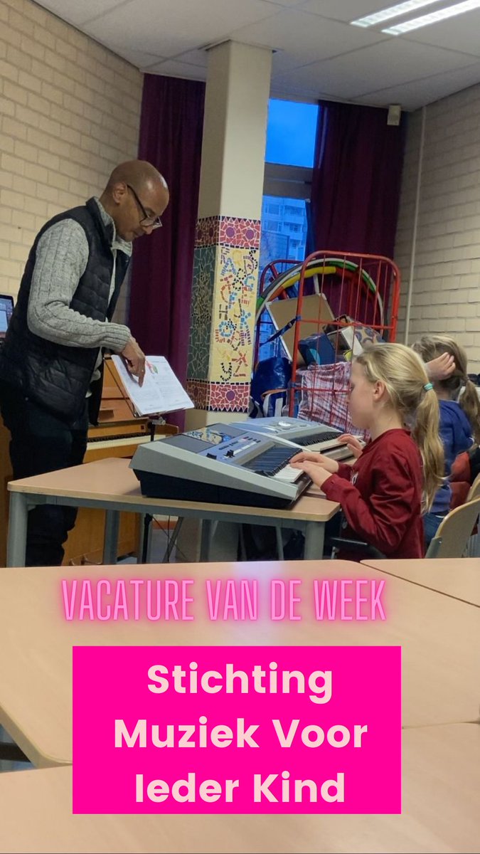 Stichting Muziek voor Ieder Kind is op zoek naar een ambassadeur in Kanaleneiland.

Zorg ervoor dat ieder kind de mogelijkheid kan krijgen om muziekles te volgen. 

Dit is een flexibele vacature die samen in te richten is.  Lees meer: vcutrecht.nl/o/Stichting-Mu…