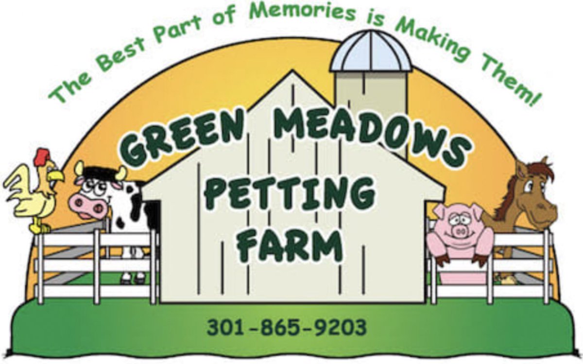 ArtAtThePoint's tweet photo. Art at the Point is excited to share another new sponsor, @greenmeadowsfarmmd! Did you know Green Meadows has over 250 animals? You cann even feed some of them! Thank you Green Meadows!
#greenmeadowspettingfarm #greenmeadowsfarm #supportsmallbusiness #supportsmallbusinesses https://t.co/OkYFKqEtNd