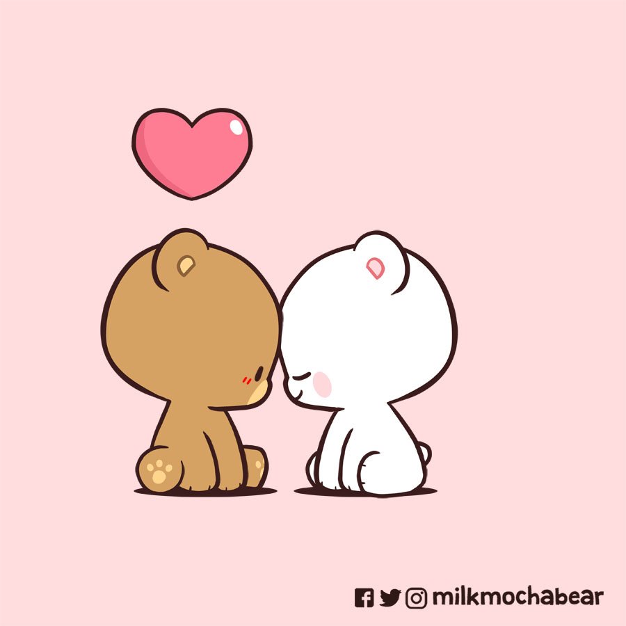 ❤️
---⠀⠀
Feel free to mention someone supportive~! 💕
#milkmochabear
#milkandmocha 