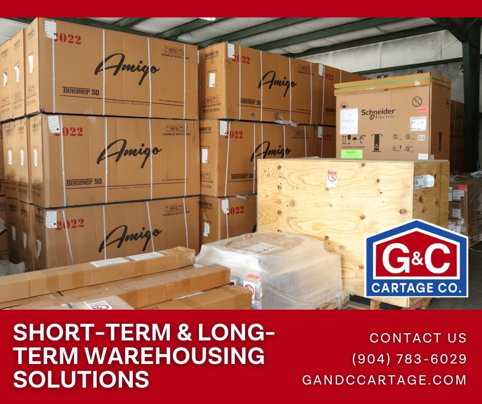 Here at G & C Cartage, we can meet ALL of your #Warehousing needs. With over 35,000 square feet and 25 loading bay doors, our company can provide both short-term and long-term #WarehousingSolutions: bit.ly/3Q6vYJI