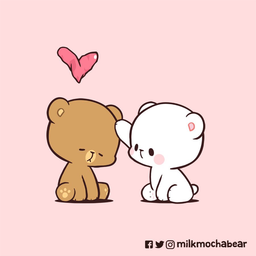❤️
---⠀⠀
Feel free to mention someone supportive~! 💕
#milkmochabear
#milkandmocha 