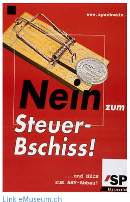 swissvotes's tweet photo. Erst 2004 wurde zum ersten Mal vor einem «#Bschiss» gewarnt. Seither wurden 10 Abstimmungsvorlagen mit diesem #Kampagnenschlagwort bekämpft. https://t.co/qVk4vNIXnp