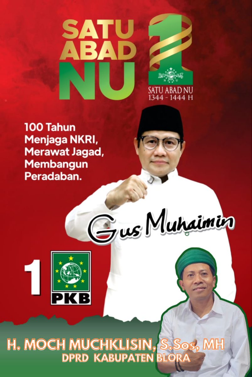 caksinsaja's tweet photo. Aku NU
Aku PKB
#SatuAbadNU https://t.co/GKA9jxjdDS