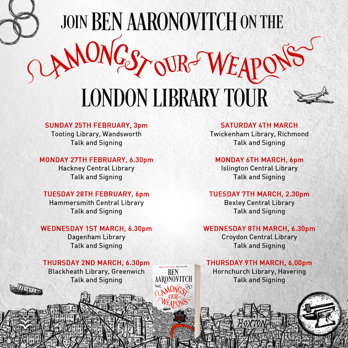 H f libraries on twitter rt ben aaronovitch get ready for the