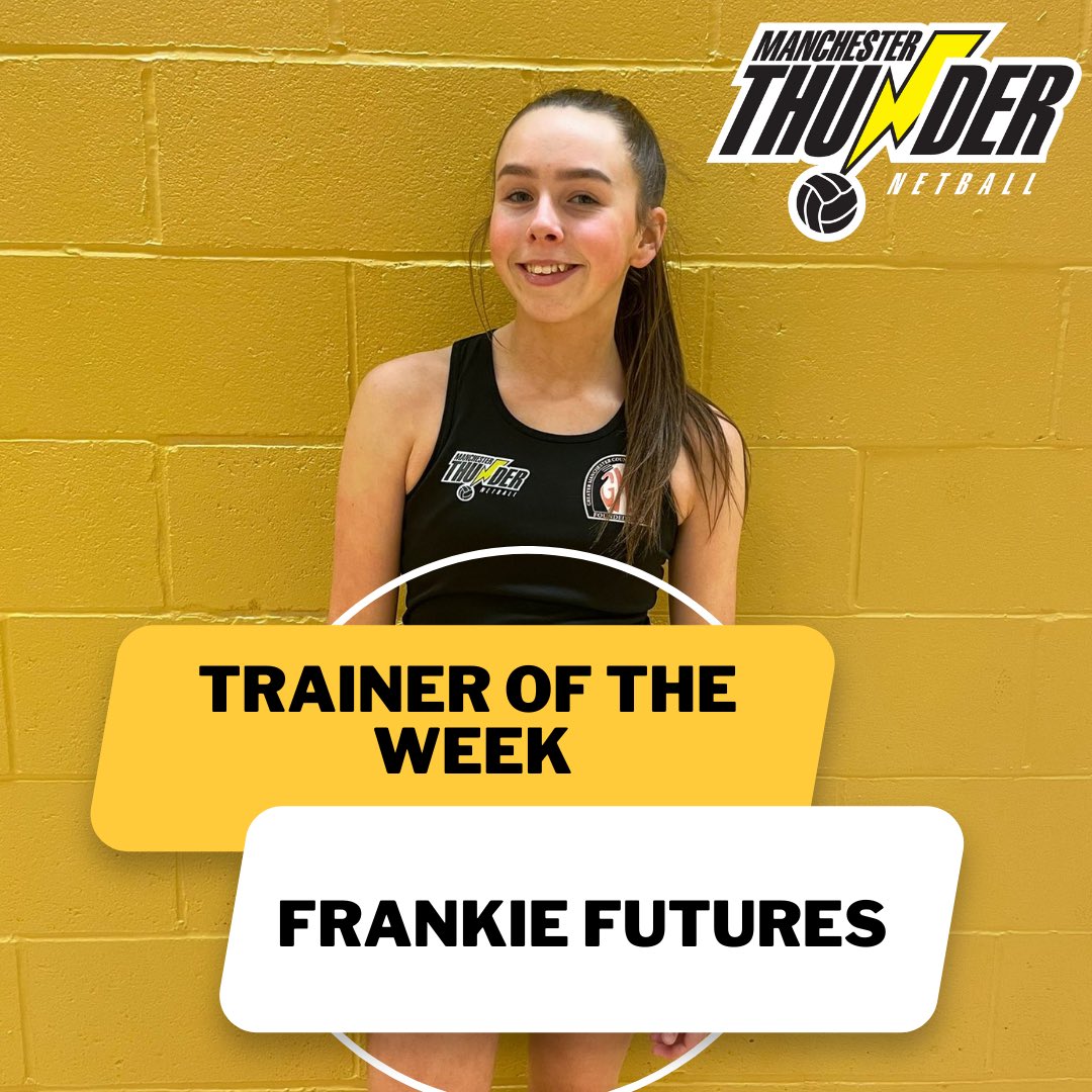 ThunderPathway's tweet image. Well done to Frankie our Futures and Hannah our U17s Trainer of the Week 🖤💛