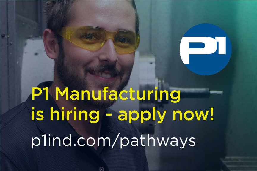 P1Industries's tweet photo. We're growing and busier than ever! Looking for CNC machinists. Head over to https://t.co/IiVupSqBiK Let's talk today! #manufacturing #jobseeker #machinist https://t.co/QXC5H6aBpz