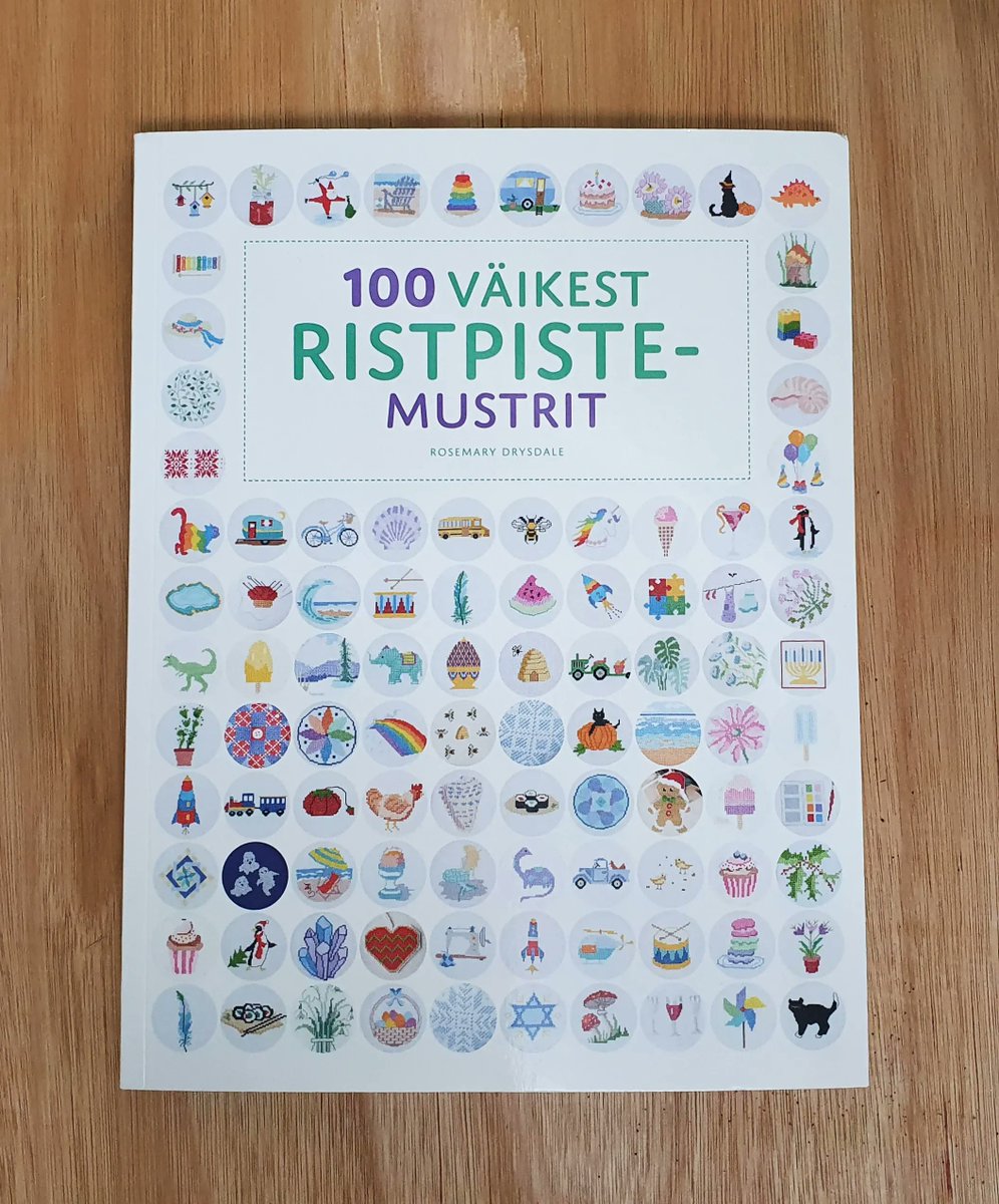 GMCbooks's tweet photo. #100MiniCrossStitchDesigns by #RosemaryDrysdale has now been #translated into #Estonian from #Pegasus. #Estonia #QuailPublishing #ForeignEdition #Translation https://t.co/wbMl6nrNFF