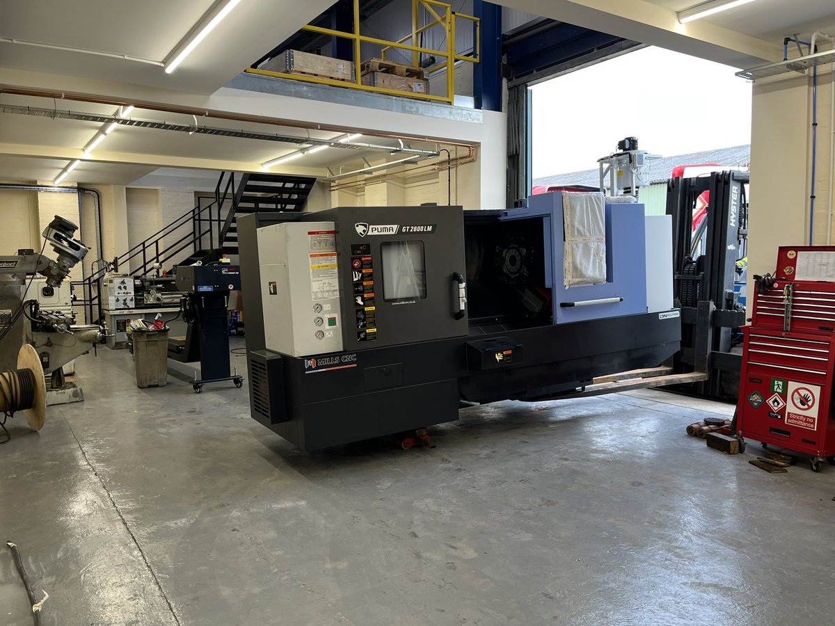 DacoSolutions's tweet image. Machine shop moved to Unit 1 and the addition of a new Doosan Puma GT2600LM turning centre.

Now onto refurbishment of Unit 2 

#cnc #labels #ukmfg