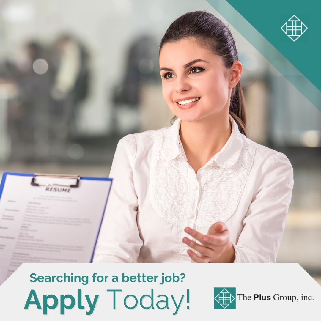 jseelander's tweet photo. At The Plus Group, we have the inside knowledge and extensive networks to find the job that is the best fit for you. If you're looking to take your career to the next level, we can help! https://t.co/d9oA7Nsj9x
#ThePlusGroup #CareerOpportunities #Hiring #GetBackToWork https://t.co/Pdrn4hiyel