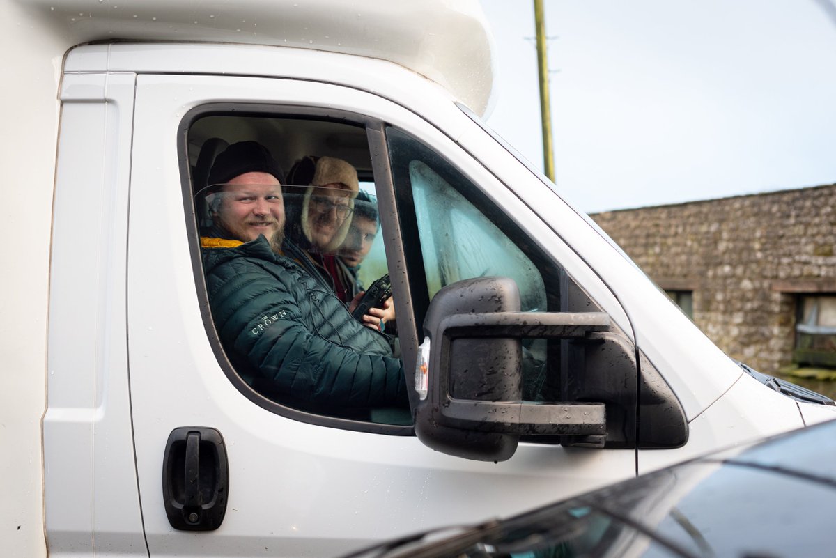 Our fabulous lighting team led by Max Lovell who during the shoot pushed a 360kg genny 2,203 metres. And they were still smiling! Photo courtesy of @finnvarney