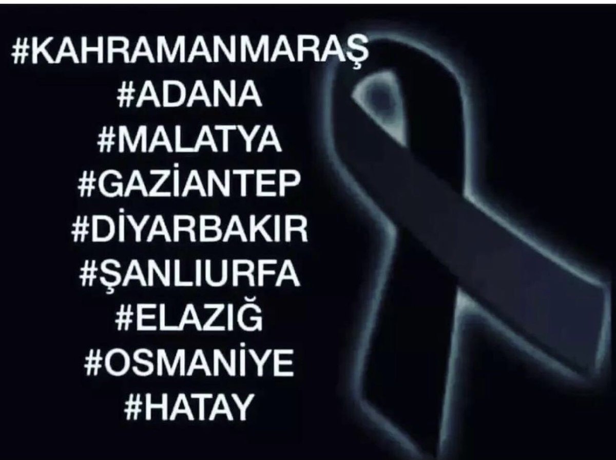 #deprem 
Hayatını kaybeden insanlarımıza Allahtan rahmet, yaralılarımıza Allah şifa versin. Bize düşen dua, yardım, dayanışma ve feraset.🥲