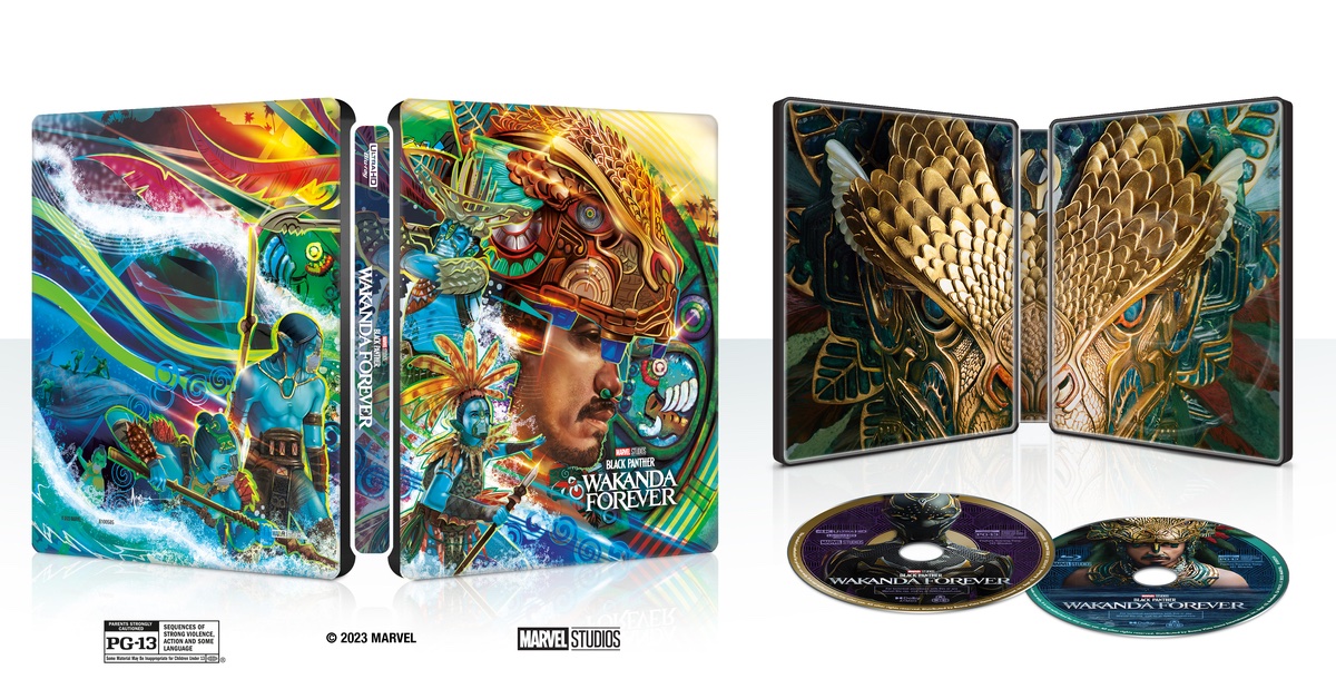 slashfilm's tweet photo. GIVEAWAY TIME! We're giving away #BlackPantherWakandaForever steel books to 6⃣ lucky winners (more details below). All you have to do is follow BOTH @SlashFilm AND @Looper, and RT this tweet for a chance to win. ✨ (Open to US and Canadian residents only) https://t.co/mD2LmeLpB9
