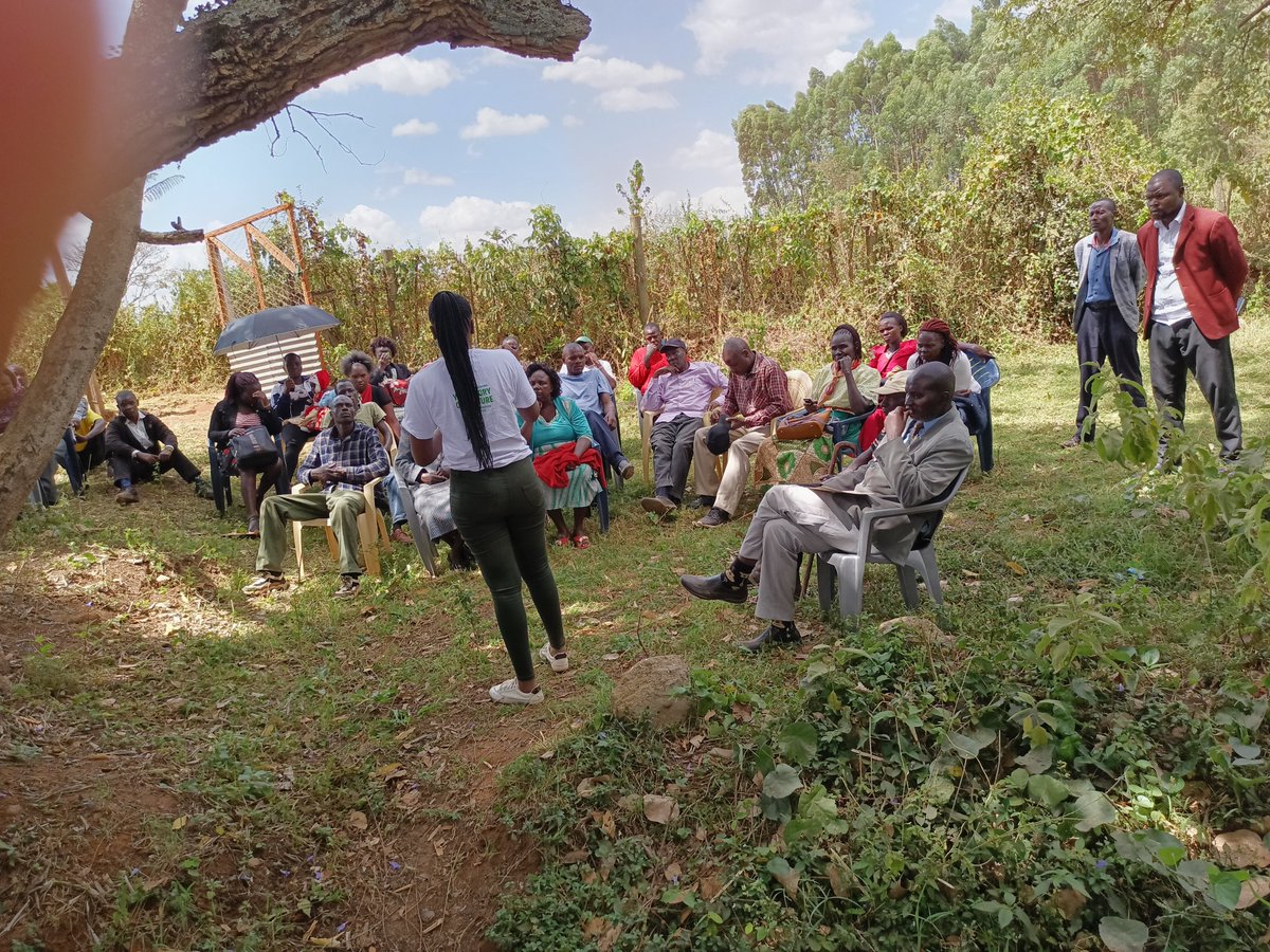 The campaign bring back Mt Elgon ecosystem to life seeks to restore riparian landscapes and conserve the critical ecosystem. Spoke with local communities to sensitize them on the need for collective efforts in restoring the <a href="/UNEP_Africa/">UN Environment Programme in Africa</a>  @HonTuya <a href="/UNESCO_MAB/">UNESCO Biodiversity</a>