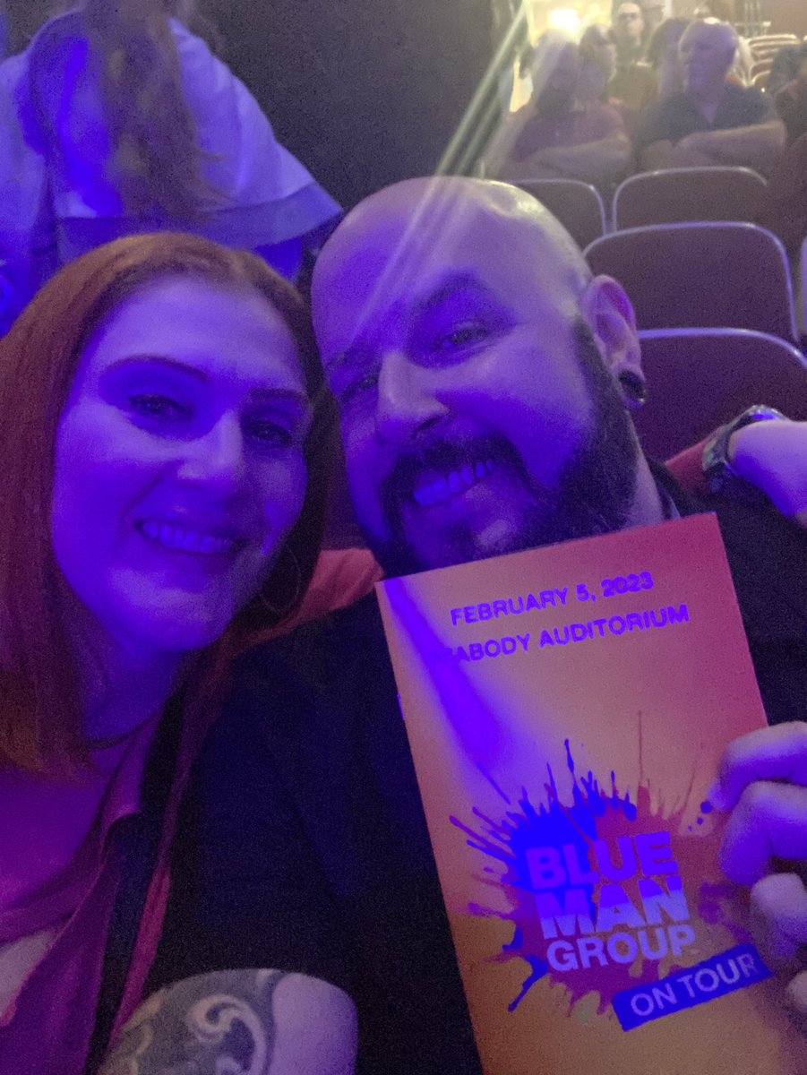 parkchums's tweet photo. Blue Man Group at the Peabody Auditorium! 💙 It was an awesome show! ✨ #bluemangroup #liveshow #show #amazing #Daytona #Florida https://t.co/xxNsEf8XUc