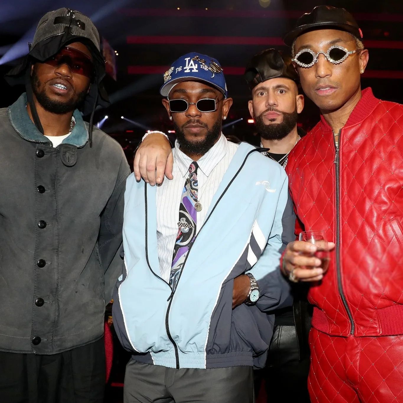 Hiiipower - TDE News on X: Kendrick Lamar , Dave Free, DJ Drama and Pharrell  Williams #Grammys  / X