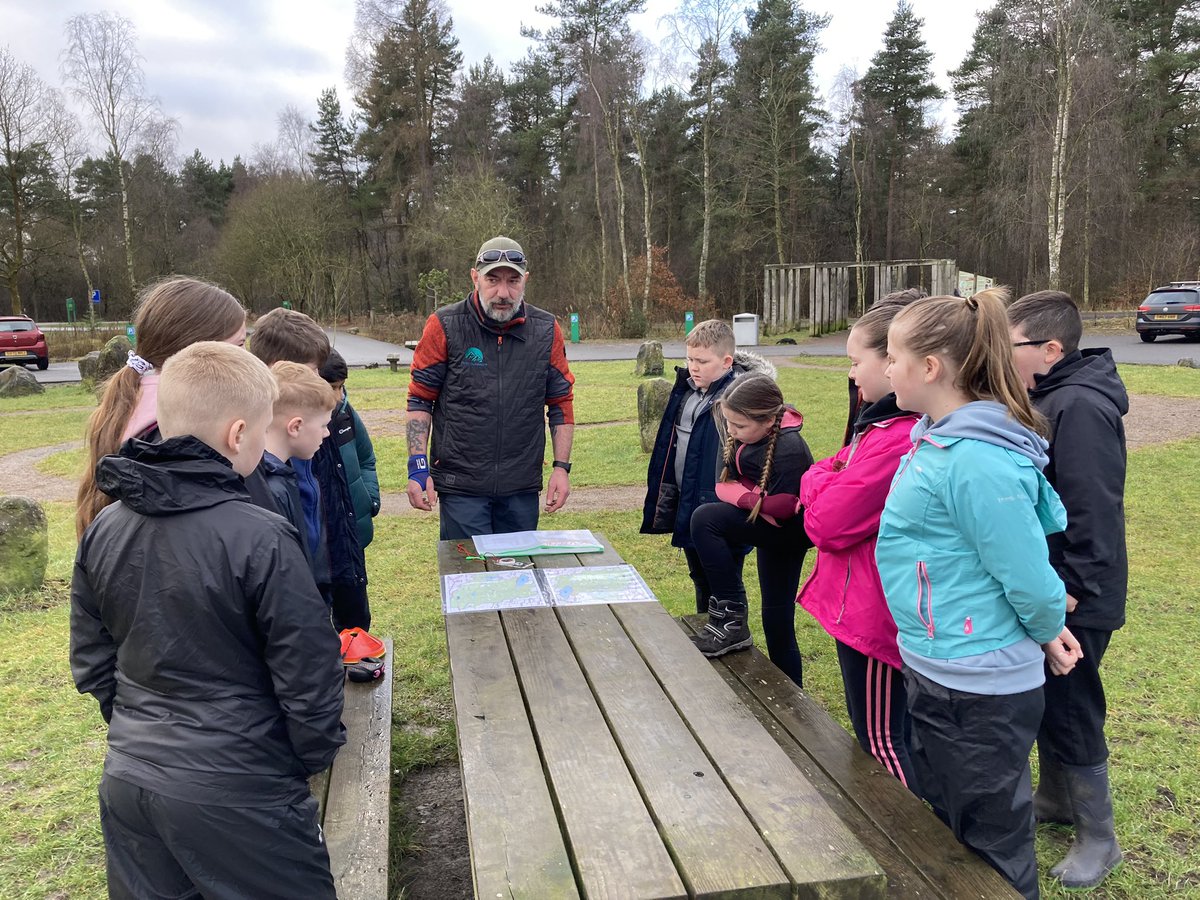 MrWatersECPS's tweet photo. Avon out door programme fun at Devilla forest today! 🌳 @AvonOutdoor https://t.co/le9UcvNZI5