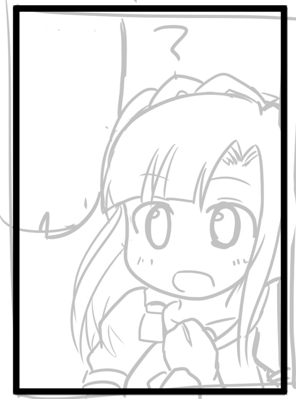 進捗:ミリオンの七尾百合子ちゃん漫画描いてます。
初描きなので所々違和感が… 