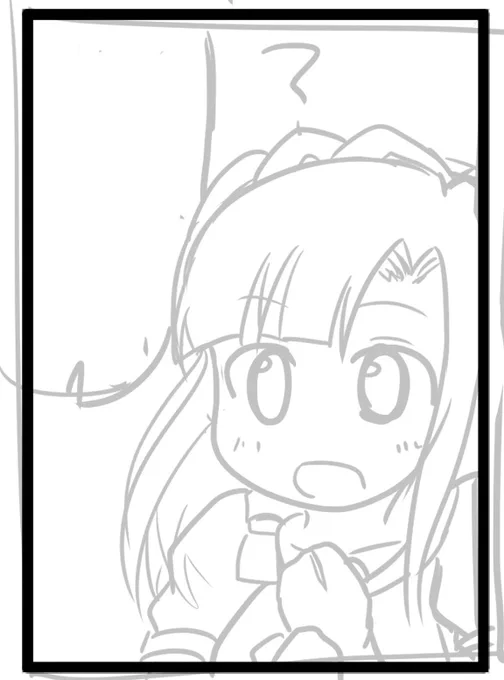 進捗:ミリオンの七尾百合子ちゃん漫画描いてます。
初描きなので所々違和感が… 