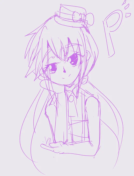 イオリンの言ってたポーズてたぶんこんな感じかな?確かにピノちゃんはやってそう#とりとらじお 