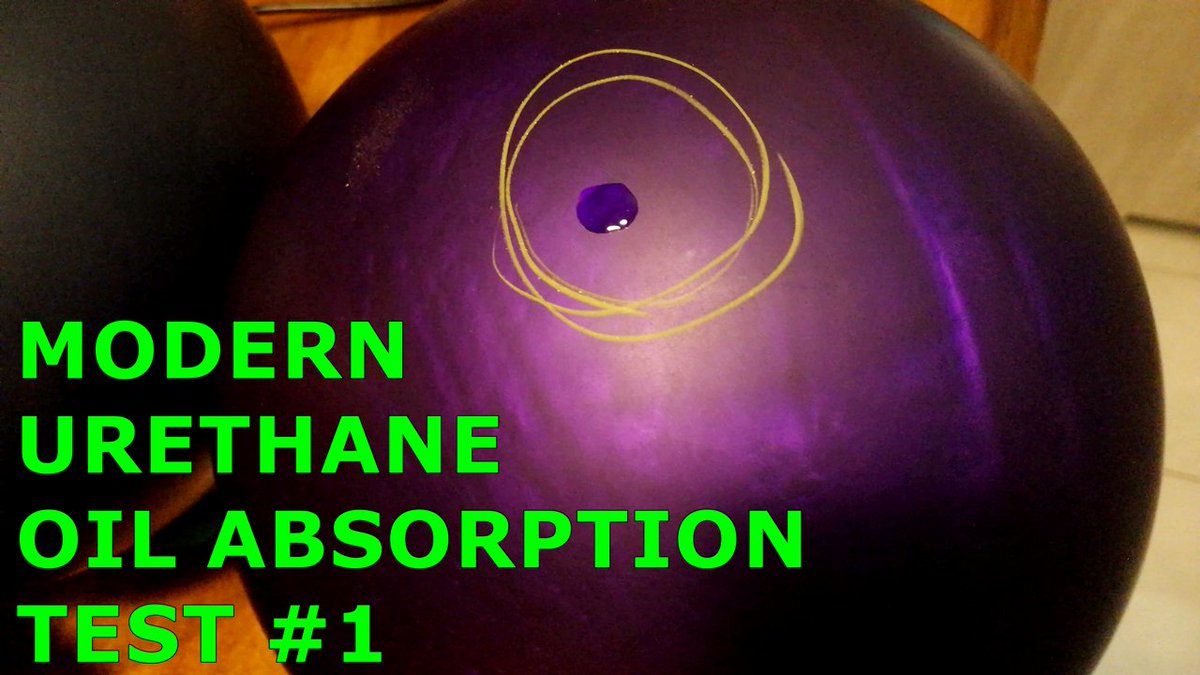 BowlingXp's tweet photo. Testing oil absorption on 3 modern + 1 old urethane. Interesting results ! click here --> https://t.co/TtEetswzuI https://t.co/tYhtp5NroN
