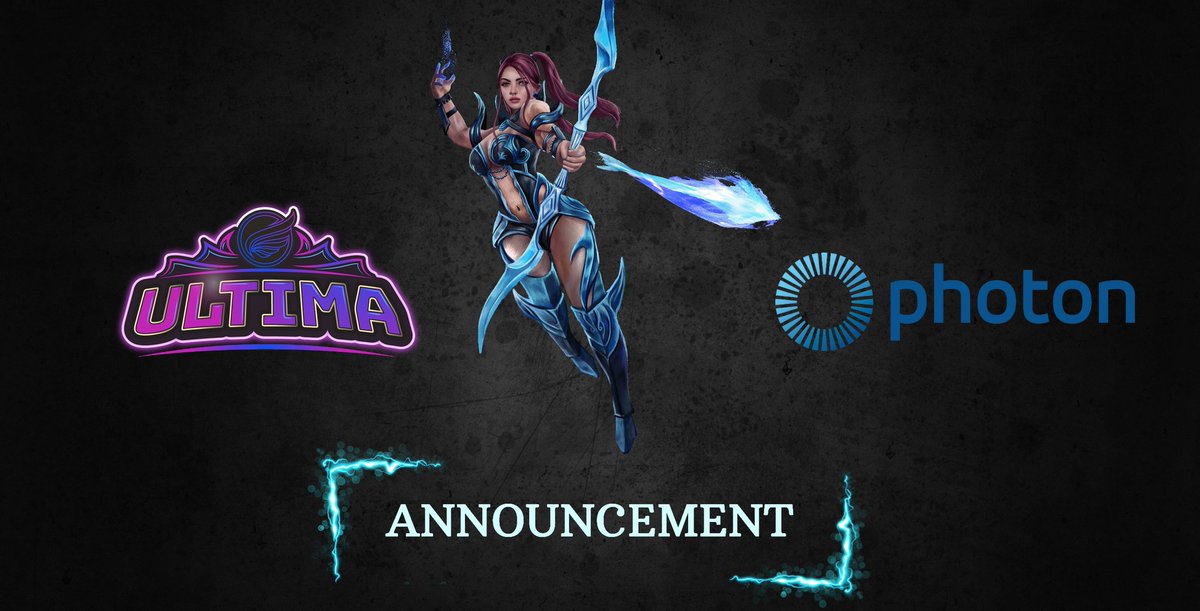 UltimaTheGame's tweet photo. Hey Ultimers,

🔥NEW ANNOUNCEMENT!

⚡️Ultima: the Game X Photon ⚡️

🔶Please take a look: https://t.co/VFRgVmmYCF 

#BSC #Game #F2P #P2E #Gem https://t.co/ehUzN7h8ay