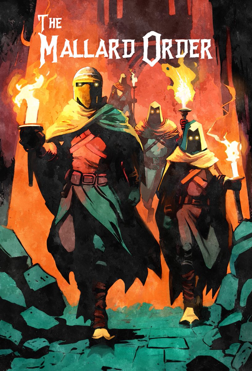 MallardOrder's tweet photo. "A band of young Duck knights that worked for the very king had found a wealth of information during one of their crusades - a vault full of ancient relics and books filled with wonders they could never possibly fathom."

#MallardMonday #MallardUP #Comic #Series #CardanoNFT #ADA https://t.co/VZnWfB1AlI