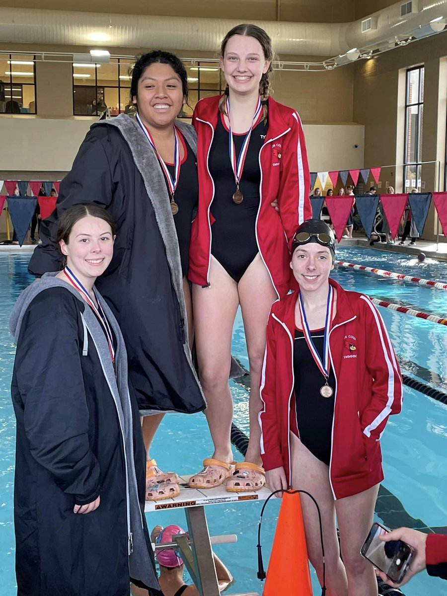 TC_Schools_KY's tweet photo. 𝐂𝐎𝐍𝐆𝐑𝐀𝐓𝐒 𝐓𝐂 𝐒𝐖𝐈𝐌! 

The Taylor County Swim Team had a great showing at regionals! 💦 The team finished 11th overall! 

Expect greatness from Taylor County Swimming! 

#tcpride #gocards #ladycards #tcswimming https://t.co/X7PvUfuajl