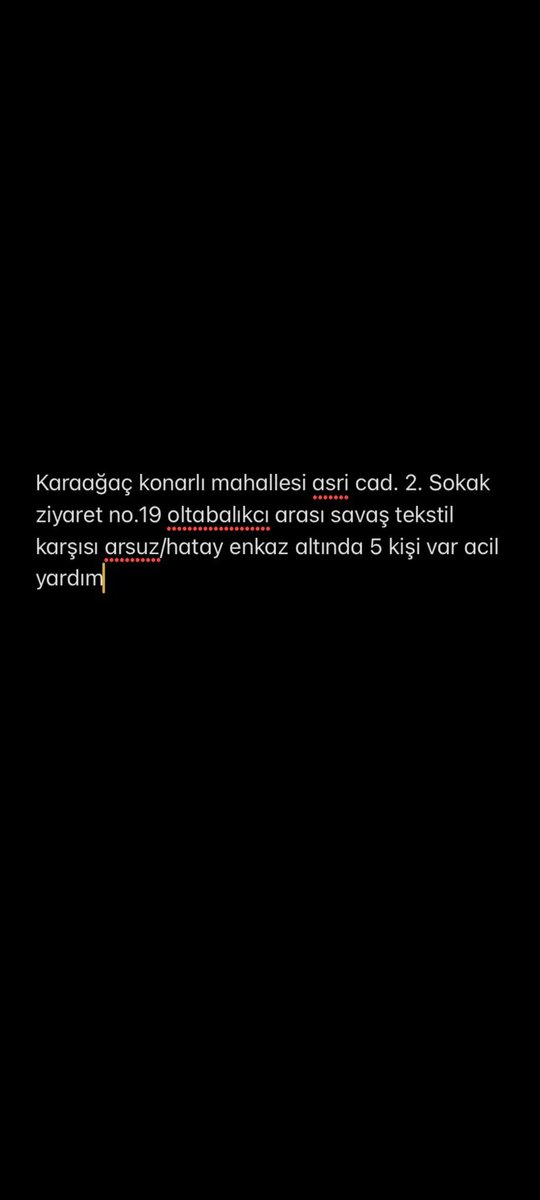 Bir bebek ve babası enkaz altında 13 saat oldu. Bebek gözüküyor ama kimse yok yardım edecek adreste lütfen allah için yardım edin #deprem #enkazaltındayım

Yayılım lütfen