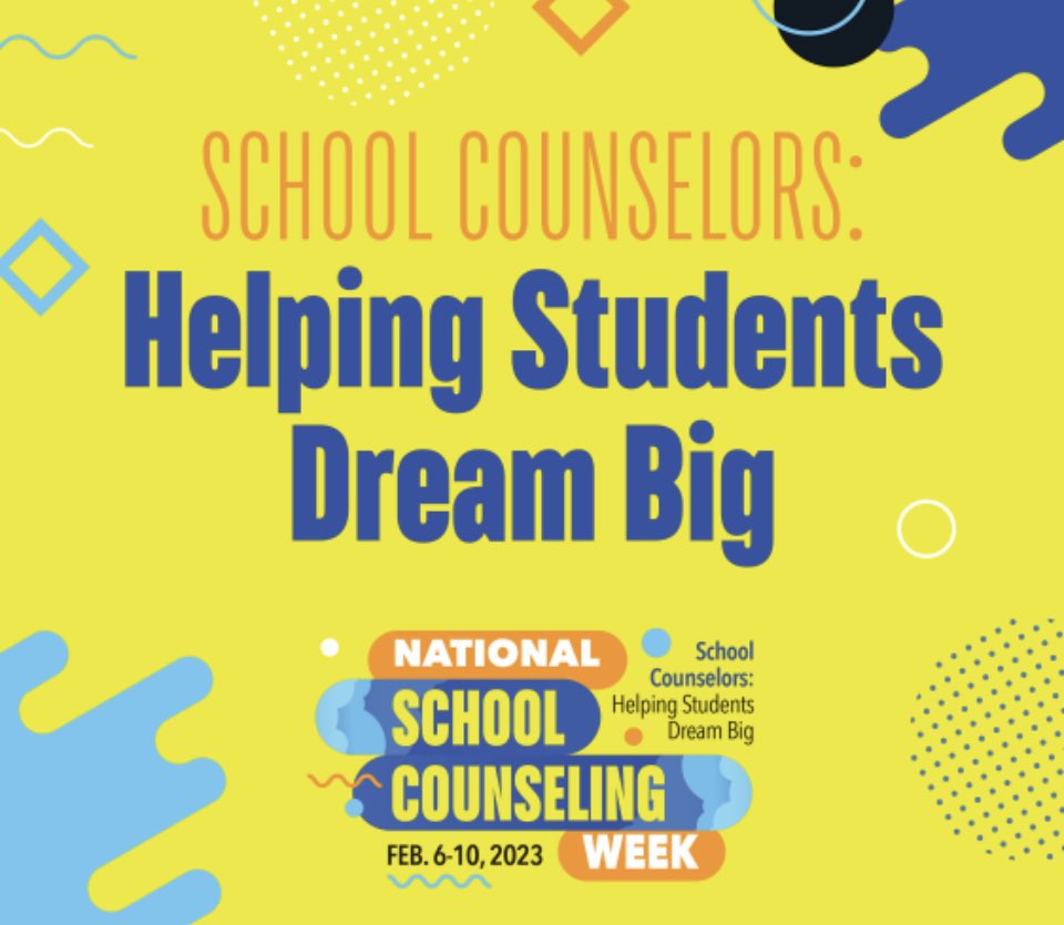 FHSDrG's tweet photo. National School Counseling Week 2023 (Feb 6-10)!  We love you, Kristen Pruitt!! https://t.co/84RTY3AJAk