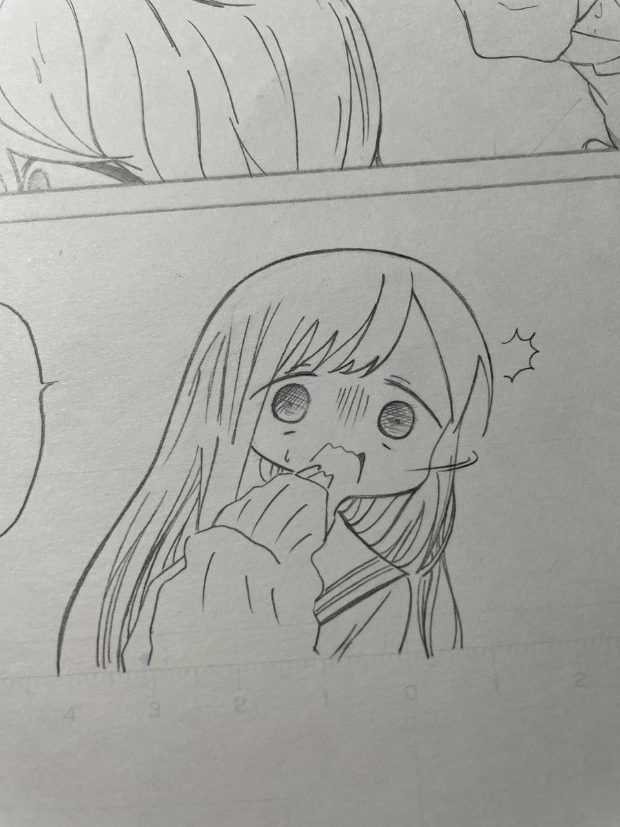 1P描けました 