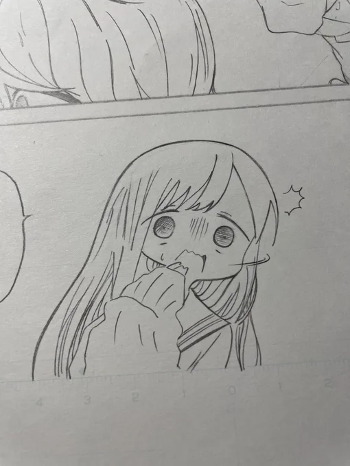 1P描けました 