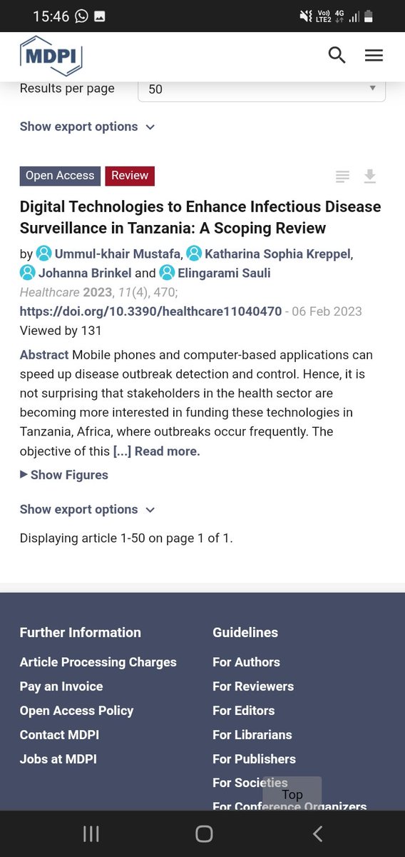 kkreppel's tweet photo. Out today in Healthcare! Our latest paper on digital disease surveillance technologies in Tanzania! With authors from @NM_AIST @ITMantwerp @BNITM_de https://t.co/JLD008ofcM