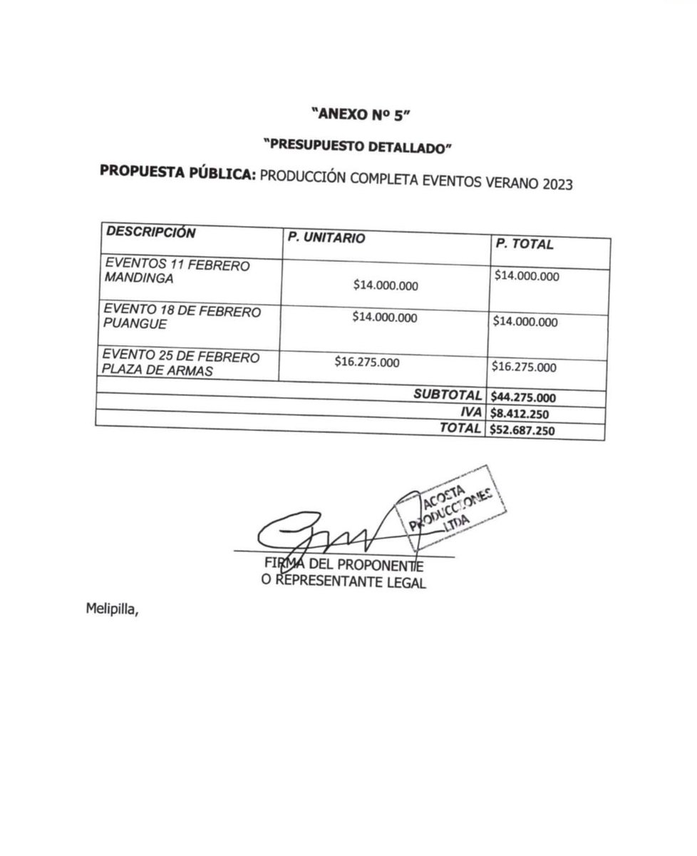 portaldemeli's tweet photo. 🛑🦠😷#AHORA: Concejo Municipal de #Melipilla, pensando en priorizar necesidades más relevantes que existen en la comuna, rechaza millonaria licitación pública para efectos de sonido y ampliación del Festival de Verano anunciado por @munimelipilla para el próximo #11febrero 🎶 https://t.co/zTd22fxNZR
