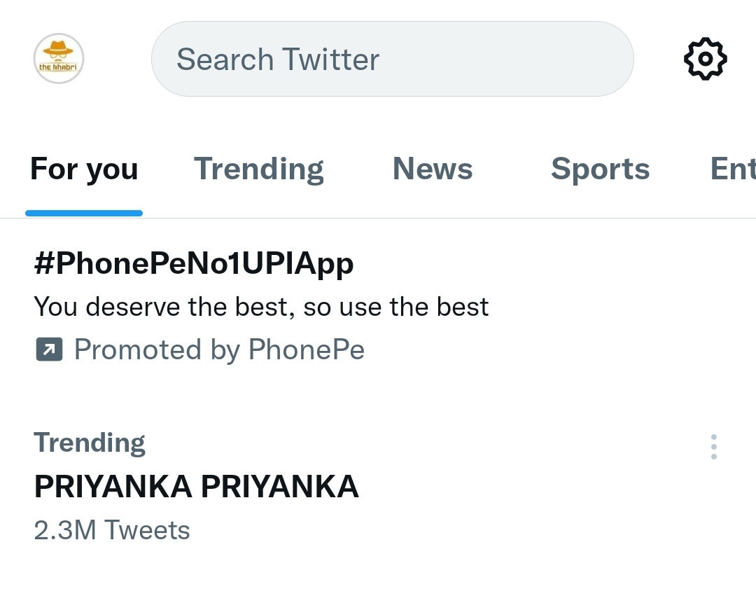 Because of Double Taglines used in the trend simultaneously 
PRIYANKA PRIYANKA is also trending has crossed 2.3 Million tweets on twitter. This is crazy paltans😂🤦
PRIYANKA OWNS TROPHY also broke 1 million mark