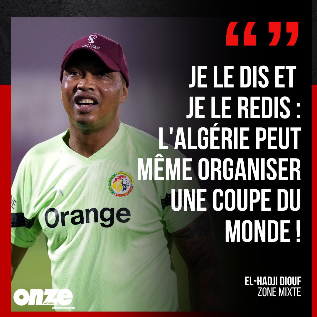 🇩🇿🇸🇳 El-Hadji Diouf veut la CAN et même la Coupe du Monde en Algérie ! 🔥

➡️ bit.ly/3wXdm5U