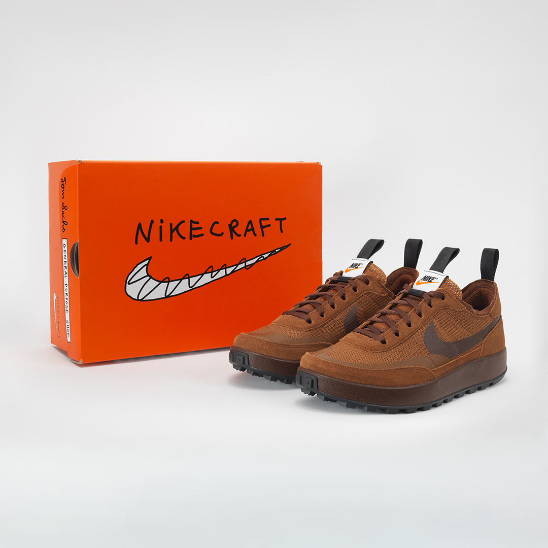 The General Purpose Shoe in the Brown colorway. Available now at nikecraft.com