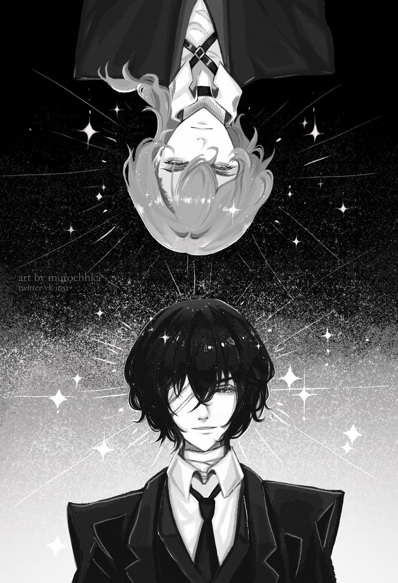 weltman_art's tweet photo. diamond cut by a diamond 

#art #soukoku #bsd #双黒 #文スト https://t.co/4mDcDqcHUY
