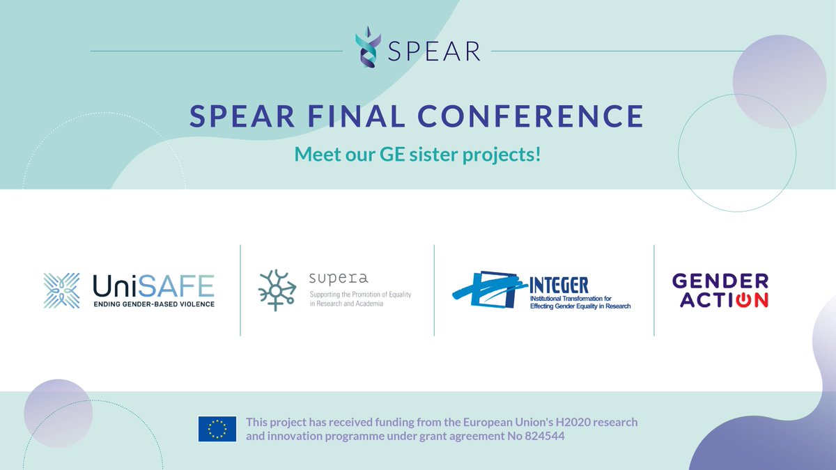 We feel honoured to be part of a big family of #EUSisterProjects working to promote #GenderEquality across the 🇪🇺 Join us in Copenhagen on March 1 to celebrate together this amazing community! 🫶 Have you registered yet?👉gender-spear.eu/final-conferen…