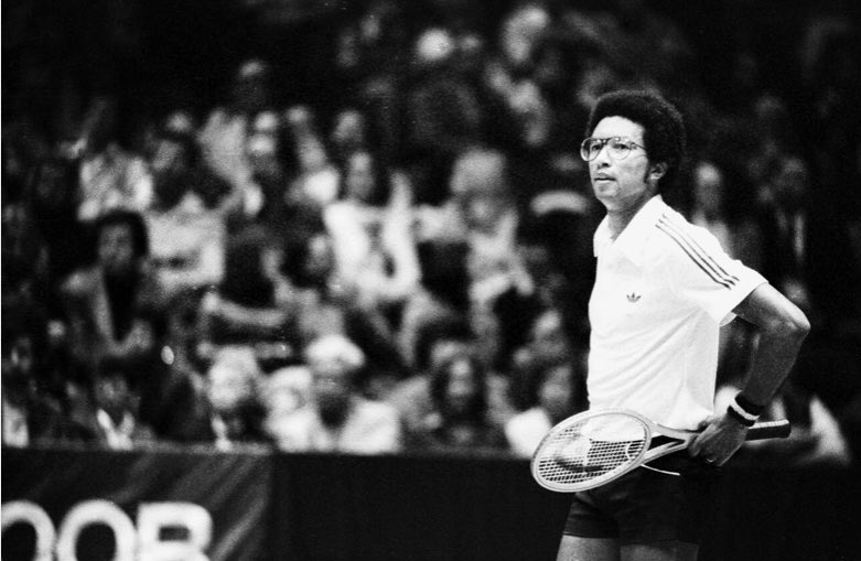 30 years ago today, the world lost Arthur Ashe to AIDS.

Arthur Ashe was the first Black man to win men's singles at #Wimbledon, #USOpen, &
#AusOpen. 

His memory lives on. 

📷: Alamy

#BlackHistoryMonth