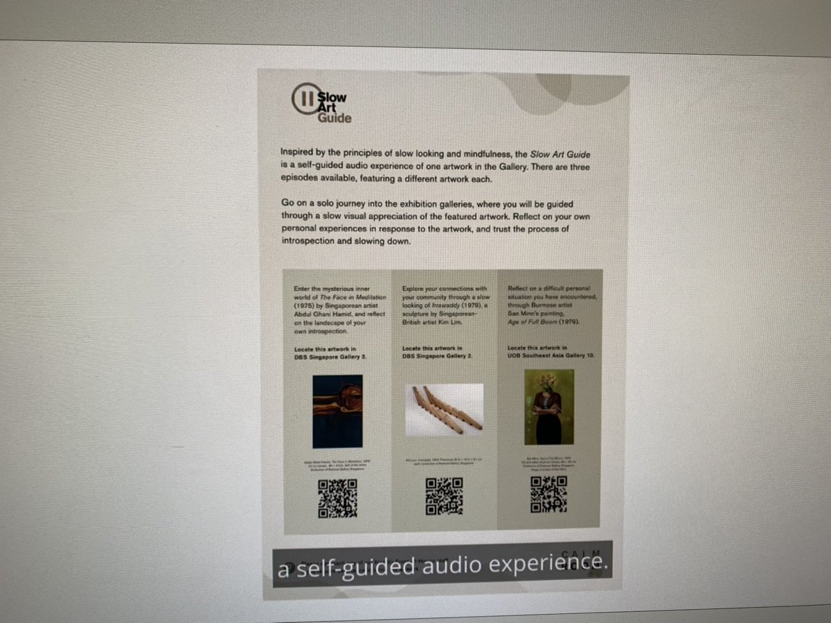 Watching #Museumnext:

“Calm Room” <a href="/natgallerysg/">National Gallery SG</a> that can be used for mindful practice by all visitors + important for neurodivergent visitors 👍🏼