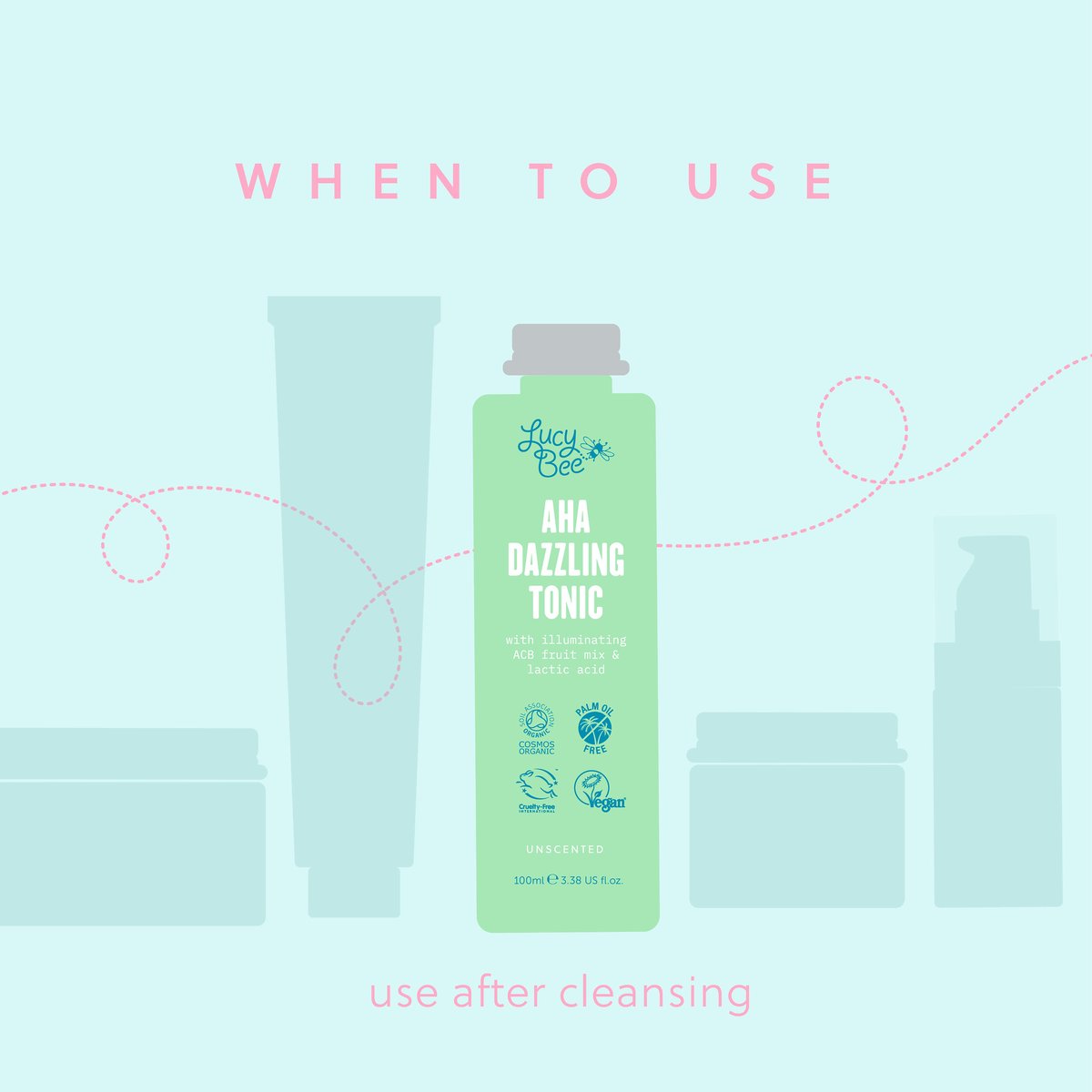 Our AHA Dazzling Tonic. A skin game changer if we ever did see one ⚡️

Get yours: lucybee.com/products/organ…