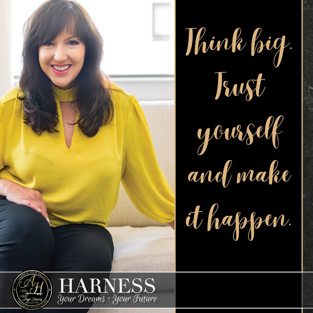 Good morning and Happy Monday!
.
.
#Monday #Motivation #AngieHarness #KellerWilliams #Realtor #RealEstate #LocalAgent #HarnessYourDreams #HarnessYourFuture #SelfLove #Believe