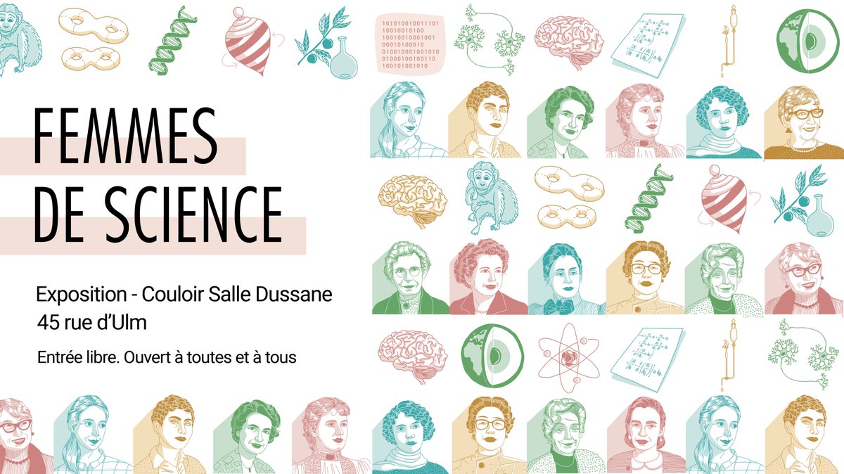 Et également à travers l'exposition de portraits de scientifiques talentueuses et inspirantes que vous pouvez retrouver ici ➡️ bit.ly/3jxFBVN #WomenInScience