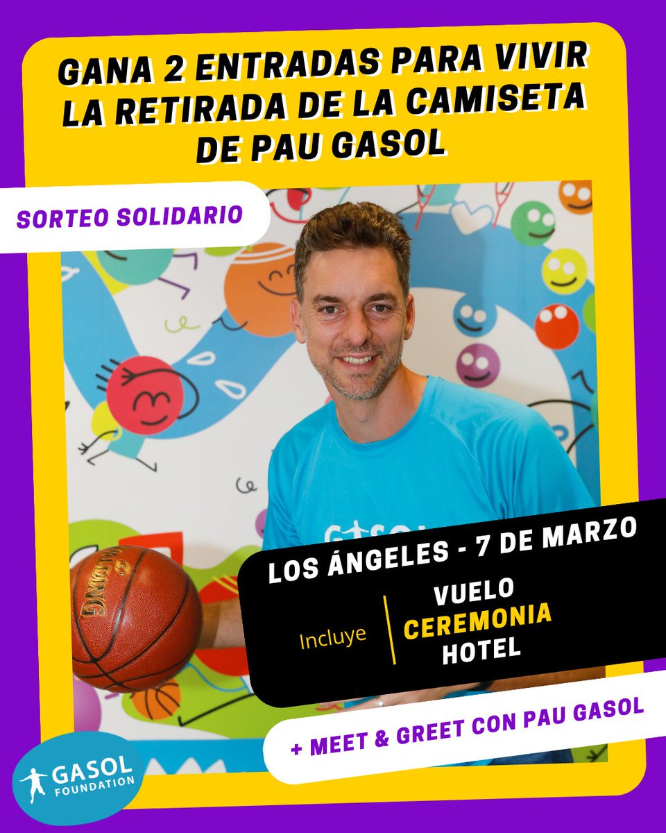 Gasol Foundation Europa tweet media