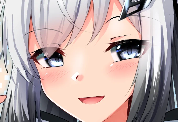 比較的最近の絵たちの顔アップお目目はキラキラしてるけど周りの塗りから浮いてる感が否めない 