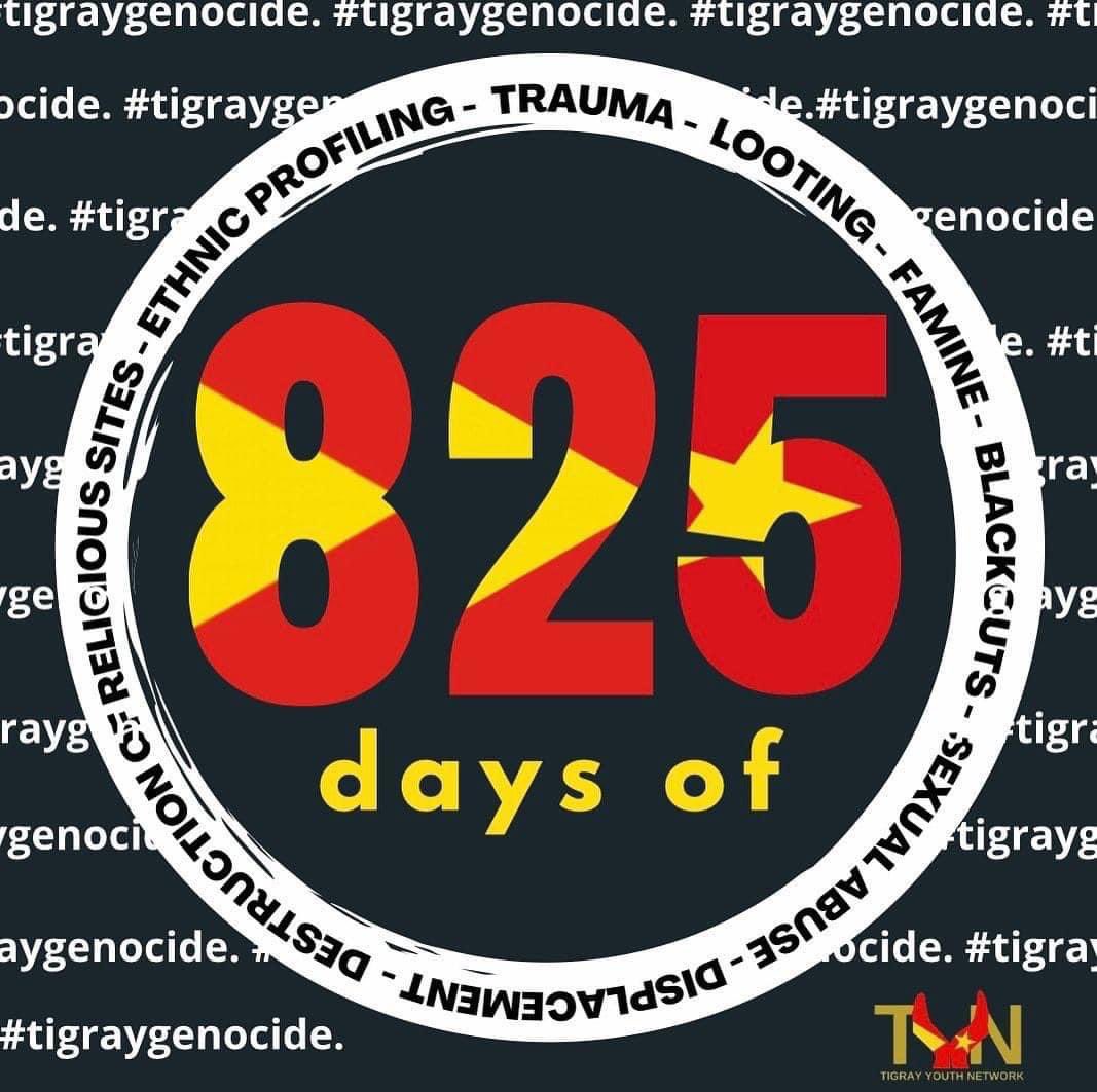 Since Nov 2020, #Tigray has suffered a communications blackout affecting phone lines & internet services amidst one of the most lethal conflicts in the world. 
#825days of #TigrayGenocide #ReconnectTigray 
@SecBlinken @MikeHammerUSA @POTUS @UN_HRC @VP