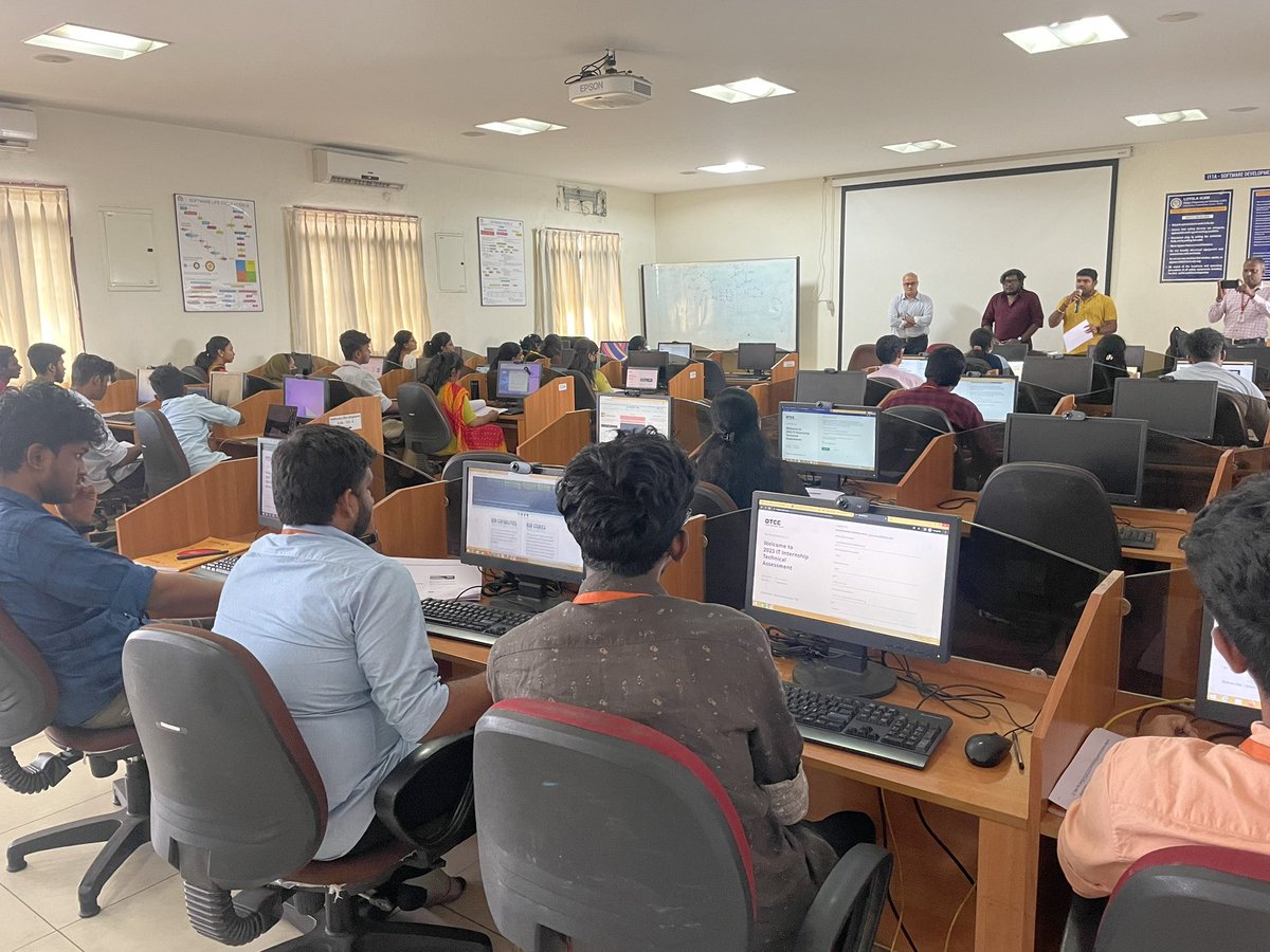 PrabhuShankarnd's tweet photo. Today we had the The Depository Trust & Clearing Corporation (DTCC) internship programme assessments for the class of 2024
Loyola-ICAM College of Engineering and Technology π«
@drgk81
#loyolaicamcollege
#LICET
#LICETPlacecom
#Internship2023 https://t.co/naRq5PVoAz