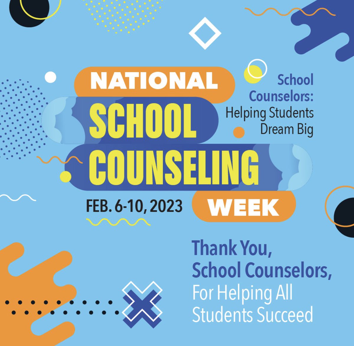 It’s my favorite week of the year! Happy NSCW!! <a href="/WeAreGSCA/">GSCA</a> <a href="/ASCAtweets/">ASCA</a> <a href="/FCSchoolsGA/">Forsyth County Schools</a> #nscw23 #schoolcounselor #dreambig