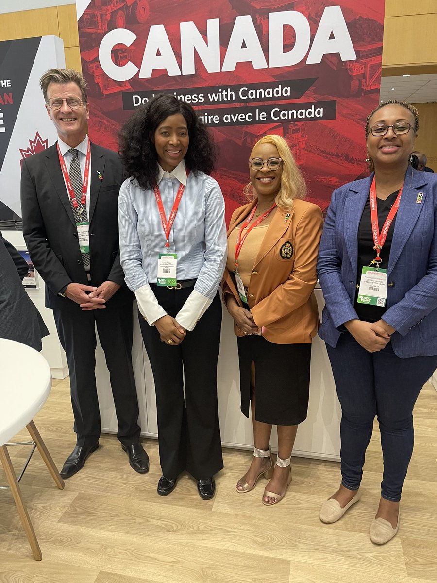 ateauzB's tweet photo. #MiningIndaba2023. Drop by the Canada 🇨🇦 booth M10 to discuss excellent opportunities and meet friendly people @MineAfrica @CanAfricaBiz @FatouTour17 @djapru https://t.co/hU197AjJib