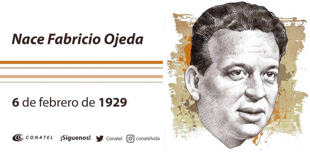 El #6Feb de 1929 nació Fabricio Ojeda, periodista, diputado y un importante activista venezolano en la lucha contra la dictadura de Marcos Pérez Jiménez (1952-1958).
.
.
#SomosPasiónBéisbol